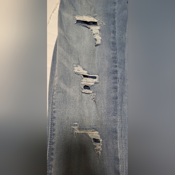 Nwt Mudd FLX stretch mid-rise vintage distressed skinny jeans SIZE 3 JUNIORS - Picture 9 of 10
